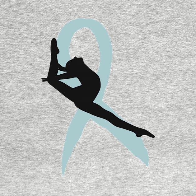 Sexual Assault Awareness — Teal Ribbon by Flipflytumble